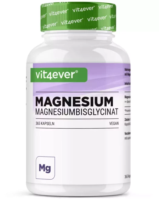 Vit4ever <br>Bisglicinato di magnesio - 365 capsule