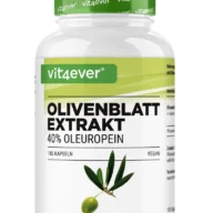 Vit4ever Ekstrakt z liści oliwnych – 180 kapsułek – przód