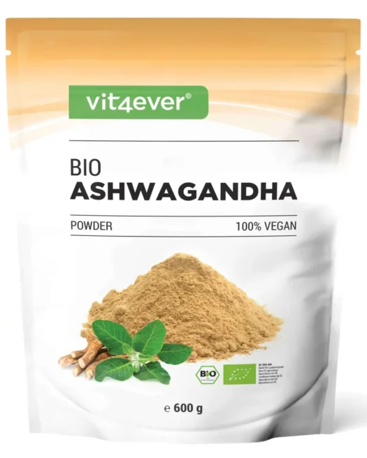 Vit4ever <br>Ashwagandha biologique - 600 g