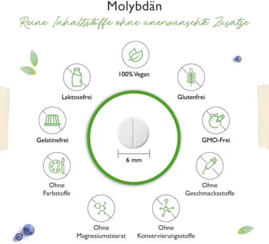 Vit4ever <br>Molybdeen - 365 tabletten - Afbeelding 3