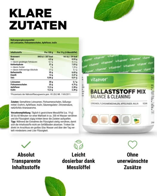 Vit4ever <br>Voedingsvezelmix - 400 g - Afbeelding 2