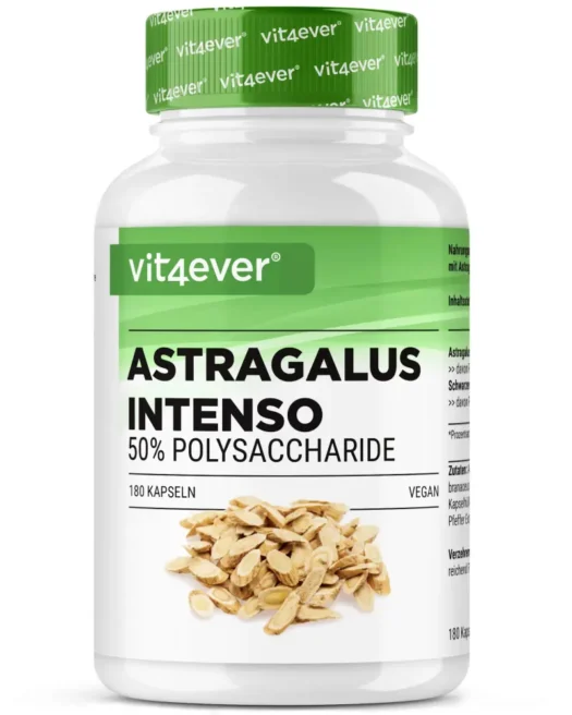 Vit4ever <br>Astragalus Intenso - 180 cápsulas