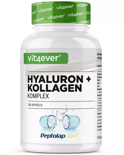 Vit4ever <br>Complesso di ialurone e collagene - 240 capsule