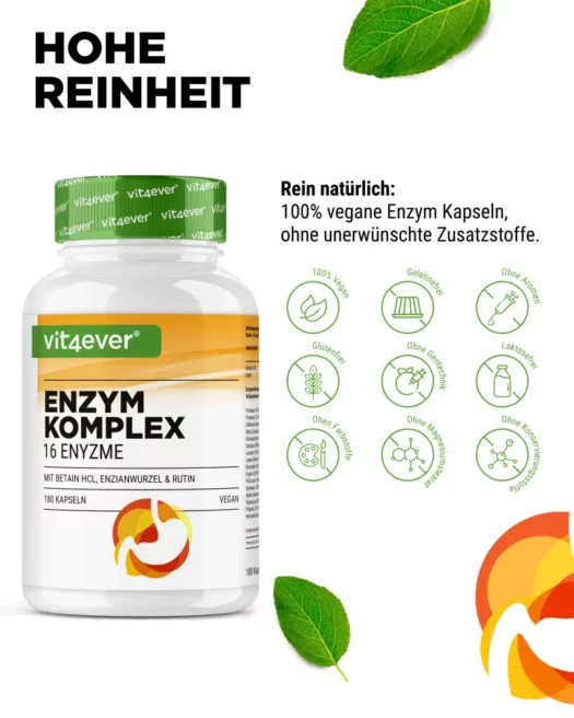 Vit4ever <br>Enzyme complex - 180 capsules - Image 5