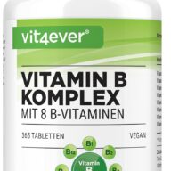 Vit4ever Complejo de vitamina B – 365 comprimidos – frontal