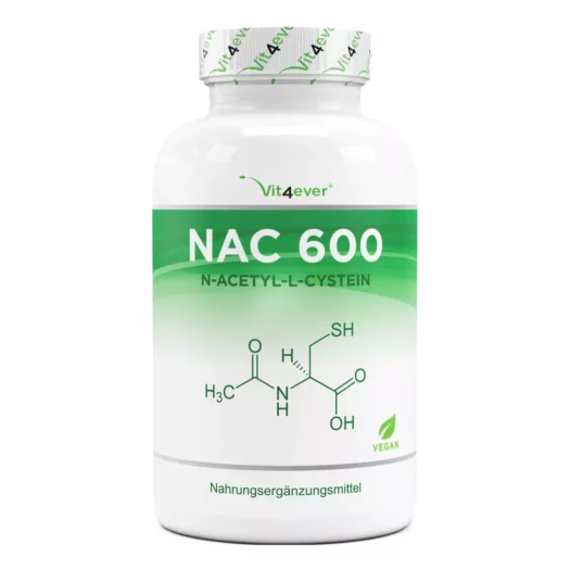 Vit4ever <br>NAC 800 - N-Acetyl L-Cysteïne - 240 capsules