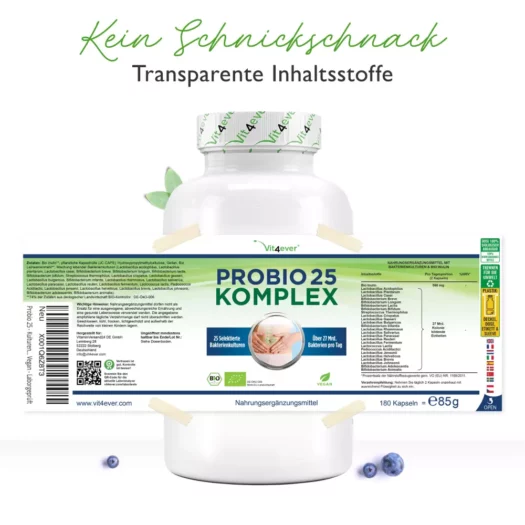 Vit4ever <br>Complejo Probio 25 - 180 cápsulas - Imagen 3