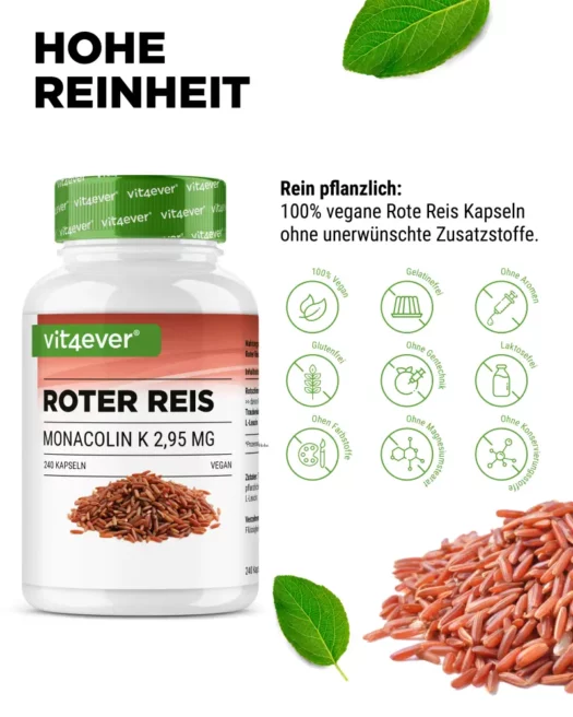 Vit4ever <br>Extracto de arroz rojo - 240 cápsulas - Imagen 4
