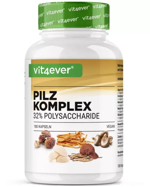 Vit4ever <br>Complexo de cogumelos - 180 cápsulas