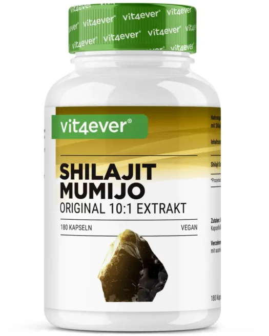 Vit4ever <br>Shilajit Mumijo - 180 cápsulas