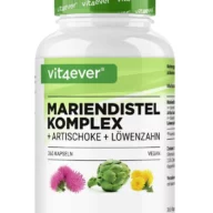 Vit4ever <br>Complejo de cardo mariano - 365 cápsulas