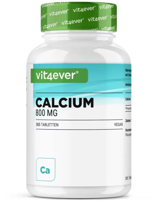 Vit4ever <br>Calcium - 365 Tabletten