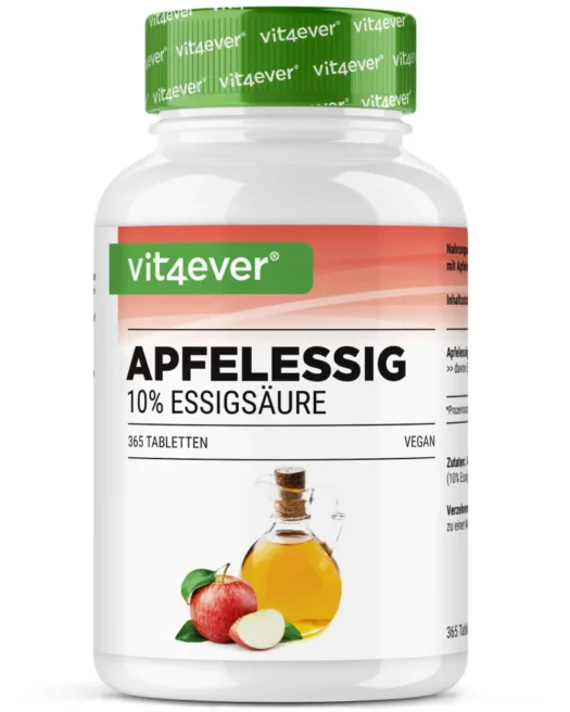 Vit4ever <br>Apple cider vinegar - 365 tablets