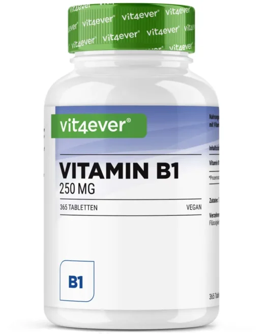 Vit4ever <br>Vitamina B1 - 365 comprimidos