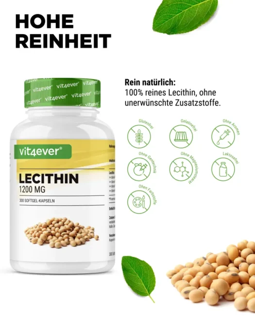 Vit4ever <br>Lécithine - 300 gélules – Image 4