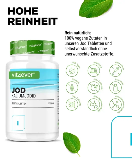 Vit4ever <br>Jodium - 365 tabletten - Afbeelding 4