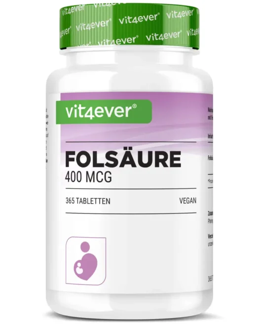 Vit4ever <br>Foliumzuur - 365 tabletten