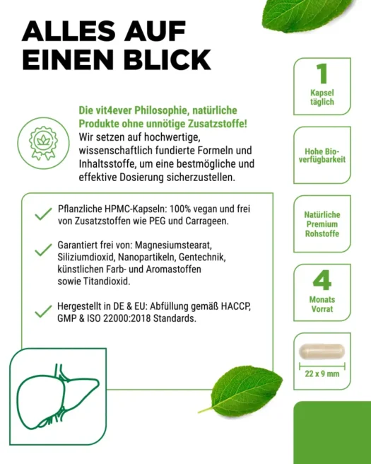 Vit4ever <br>Cholin Komplex - 120 Kapseln – Bild 5