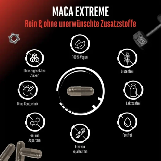 GEN <br>Maca Extreme - 365 capsules - Afbeelding 5