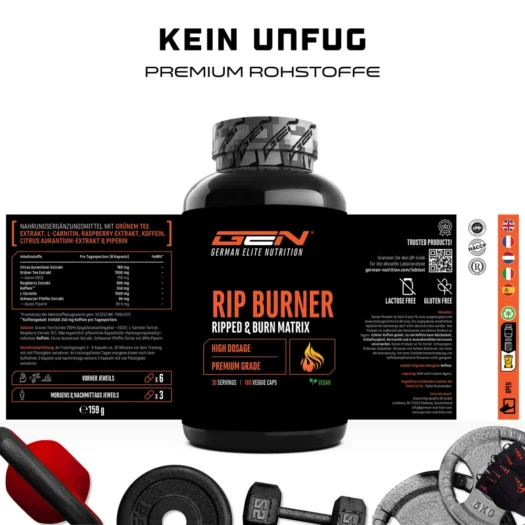 GEN <br>Rip Burner - 180 capsules - Afbeelding 2