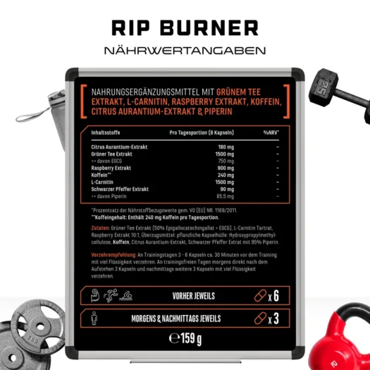 GEN <br>Rip Burner - 180 capsules - Afbeelding 3