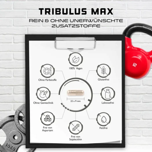 GEN <br>Tribulus Max - 180 capsules - Afbeelding 5