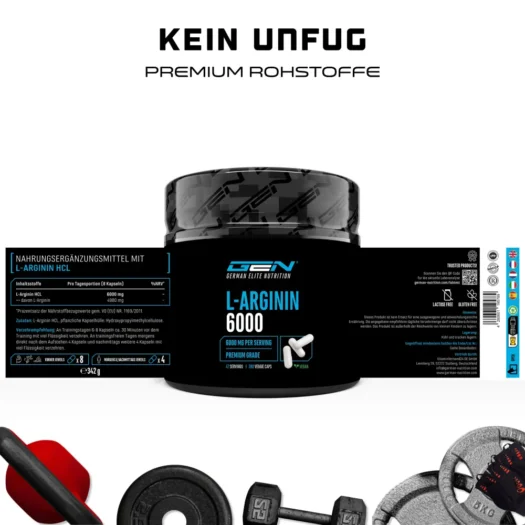 GEN <br>L-Arginine - 380 capsules - Image 2