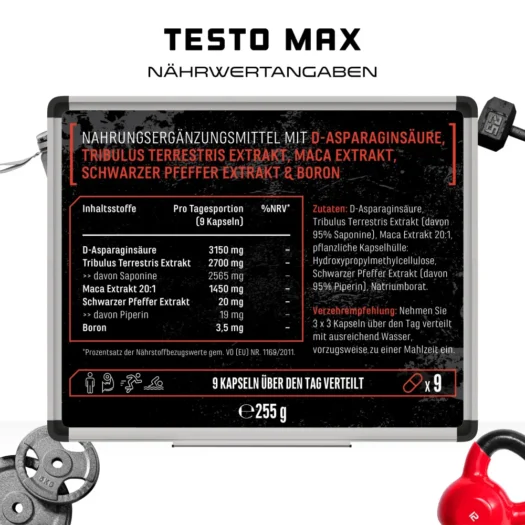 GEN <br>Testo Max - 270 capsule - immagine 3