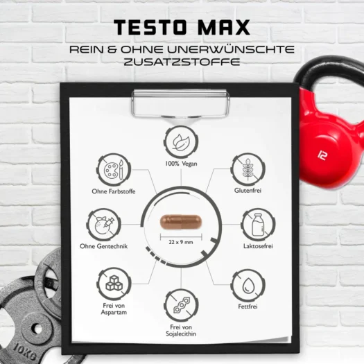 GEN <br>Testo Max - 270 capsule - immagine 5