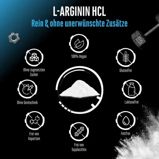 GEN <br>L-Arginina HCL - 500 g - immagine 5