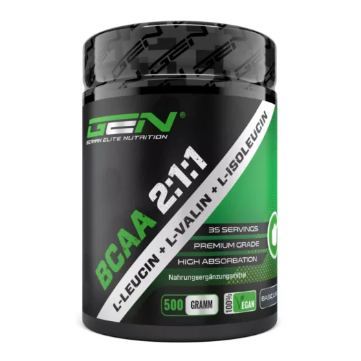GEN <br>BCAA 2:1:1 neutros - 500 g