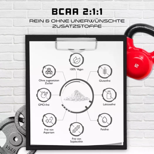 GEN <br>BCAA 2:1:1 neutros - 500 g - Imagen 4