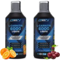 GEN <br>L-Carnitina 6000 Líquido - 1000 ml - diferentes sabores