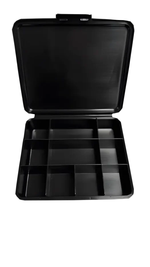 GEN <br>XXL Pillenbox schwarz - 10 Fächer – Bild 3