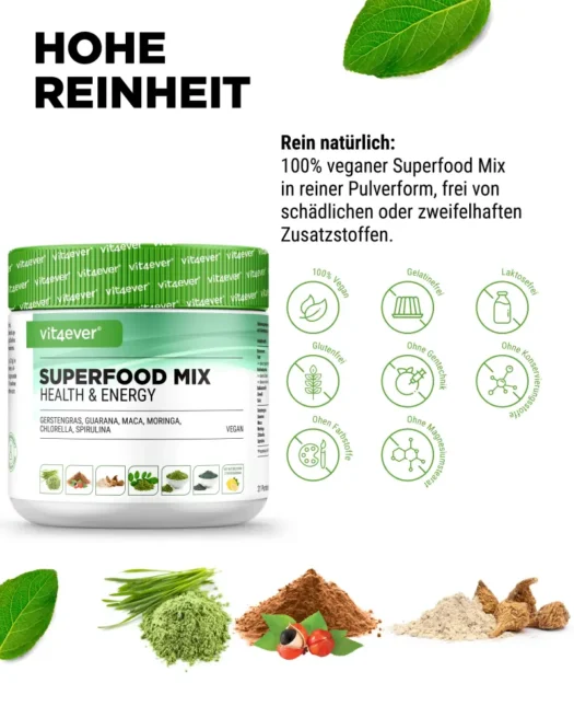 Vit4ever <br>Mezcla de superalimentos - 420 g - Imagen 5