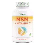 Vit4ever <br>MSM + Vitamina C 1000 mg - 365 comprimidos