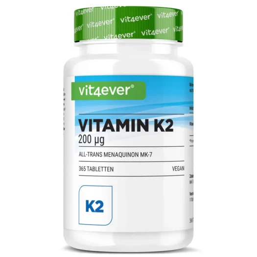 Vit4ever <br>Vitamin K2 MK-7 - 365 tablets