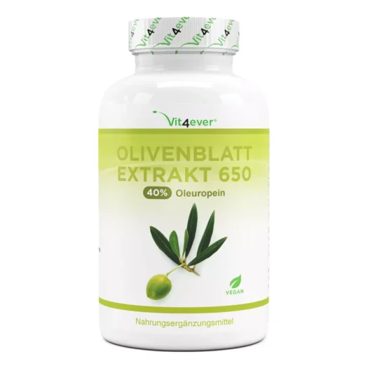 Vit4ever <br>Olijfbladextract - 180 capsules