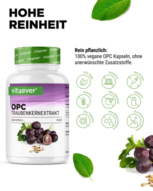 Vit4ever <br>OPC Pure - 300 capsules - Afbeelding 4
