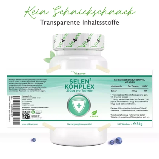 Vit4ever <br>Complejo triple de selenio - 365 comprimidos - Imagen 2