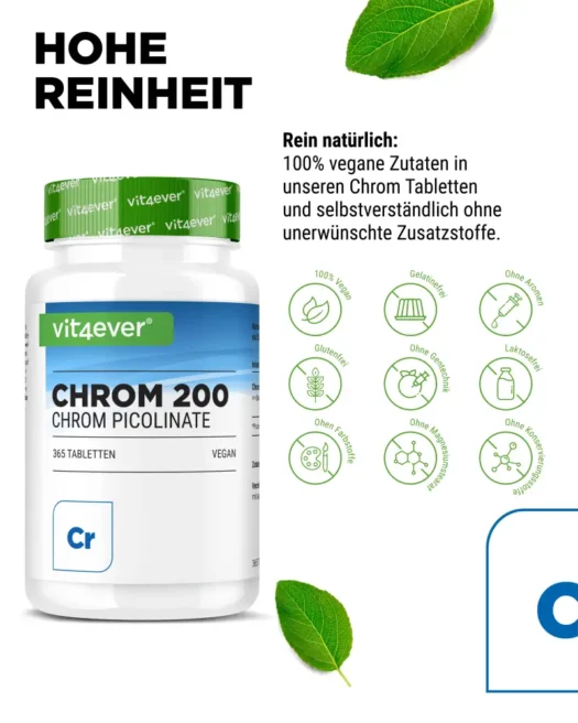 Vit4ever <br>Chromium - 365 comprimés - différentes versions – Image 4