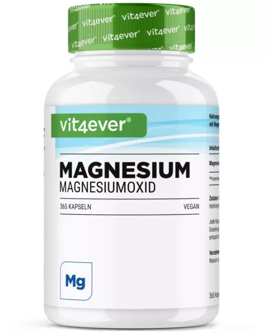 Vit4ever <br>Magnesiumoxide - 365 capsules