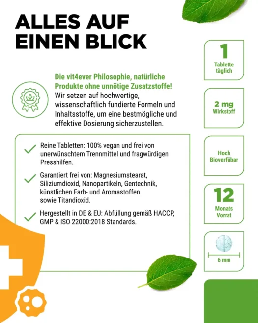 Vit4ever <br>Koper - 365 tabletten - Afbeelding 5