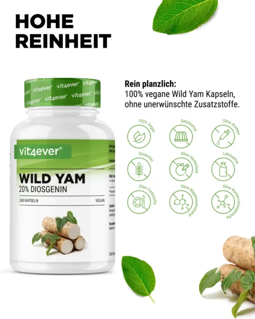 Vit4ever <br>Wilde Yam - verschillende hoeveelheden - Afbeelding 4