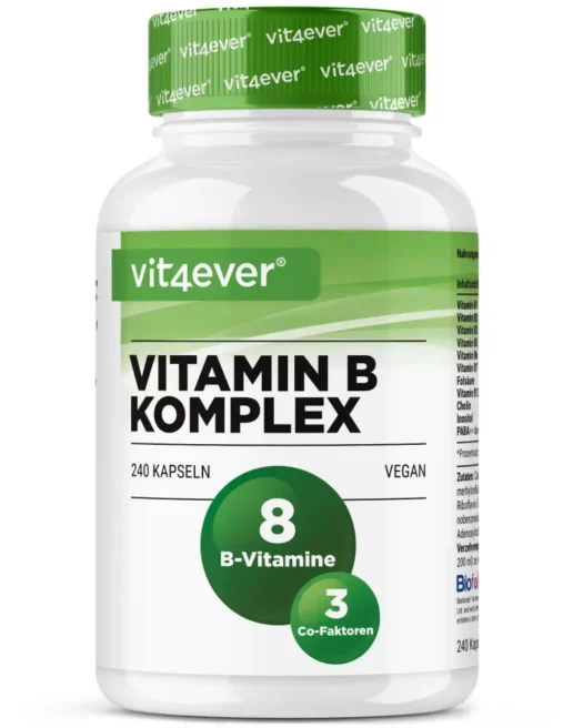 Vit4ever <br>Vitamin B Komplex Intenso - 240 Kapseln