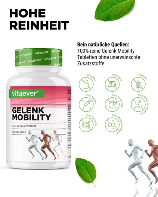 Vit4ever <br>Gelenk Mobility - 160 Tabletten – Bild 4