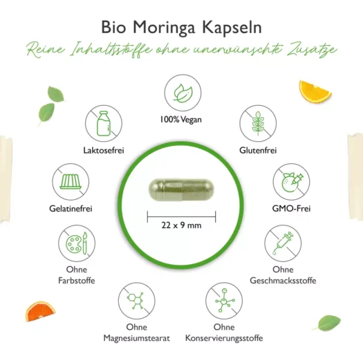 Vit4ever <br>Moringa bio - 300 gélules – Image 3