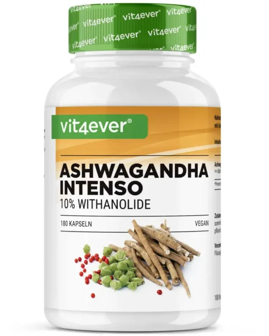 Vit4ever <br>Ashwagandha Intenso Extract - 180 capsules