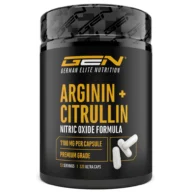 GEN <br>L-Arginina + L-Citrulina - 320 cápsulas