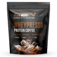 GEN <br>Wheypresso Protein Coffee – 908 g – various flavours – front